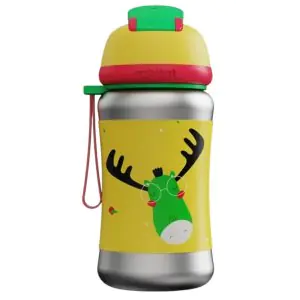 Rabitat Steel Play Stainless Steel Water Bottle Coolest Kid Ever 350 ml
