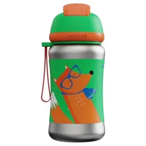 Rabitat Steel Play Stainless Steel Water Bottle - Young Wild & Free