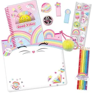 Hot Focus Coloring Journal Rainbow