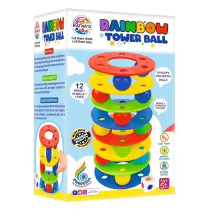 Ratna's Rainbow Tower Ball Set