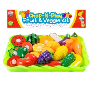 Ratna's Chop-N-Play Fruit & Veggie Kit with Tray