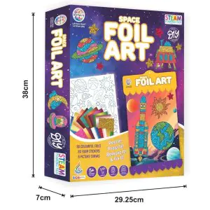 Ratna's Space Foil Art DIY Activity Kit