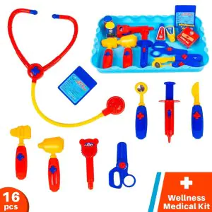 Ratna's Wellness Medical Kit with 15 Medical Instruments & Accessories