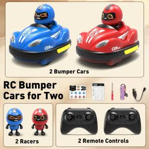 Kivano Toys Remote Control Go Kart Racing Cars Set