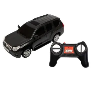 Road Burner Rechargable Remote Control Car Toyota Prado (Black)