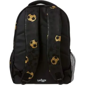 Smiggle Gold Football Kids School Backpack
