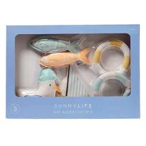 Sunny Life Kids Sid the Seagull - Dive Buddies (Set of 6) S51DBBL6