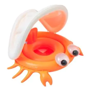 Sunny Life Inflatable Baby Float With Canopy Sonny The Sea Creature S3LBABSO