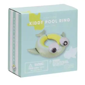 Sunny Life Inflatable Kiddy Pool Ring Shark Tribe Khaki S3LKPOST