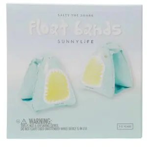 Sunny Life Salty The Shark Float Bands Aqua SCIFBAQU