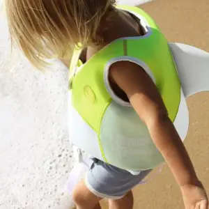 Sunny Life Swim Vest 2-3 Shark Tribe Neon Citrus SCMSVAQM