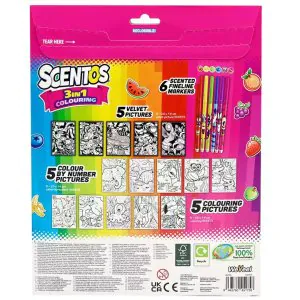 Scentos On The Go 3In1 Colouring