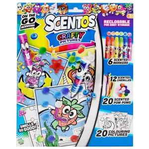 Scentos On The Go Crafty Pictures Activity Set