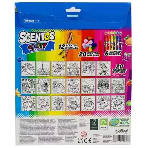 Scentos On The Go Crafty Pictures Activity Set