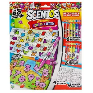 Scentos On The Go Learning Numbers & Letters