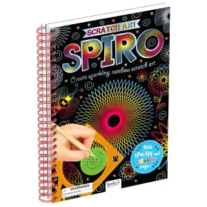 Bookoli Scratch Art Spiro