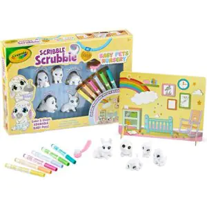 Crayola Scribble Scrubbie Baby Pets Nursery