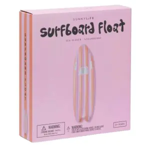 Sunny Life Sea Seeker Strawberry Surfboard Float S3LSRFSB