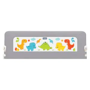 Hopop Secure Sleep Baby Bed Rail Guard Grey
