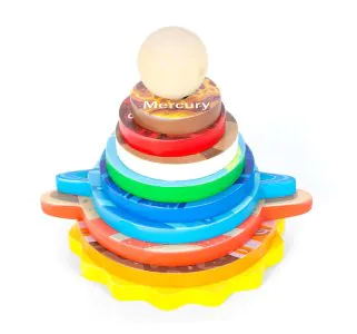 Shooting Star Planet Stacker Toy for Kids