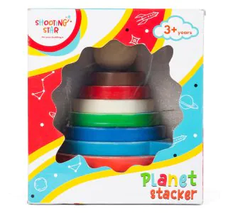 Shooting Star Planet Stacker Toy for Kids
