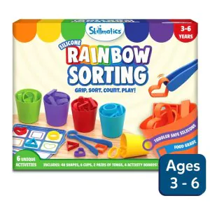 Skillmatics Silicone Rainbow Sorting
