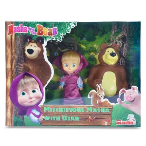 Simba Masha And The Bear - Mischievous Masha With Bear