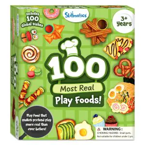 Skillmatics 100 Most Real Play Foods