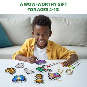 Skillmatics Aqua Puffs Animals Friends Art Kit
