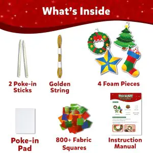 Skillmatics Poke-In Art DIY Christmas Decor