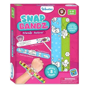 Skillmatics Craft Activity Snap Bandz, Friendship Bands