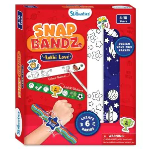 Skillmatics Craft Activity Snap Bandz, Sibling Love