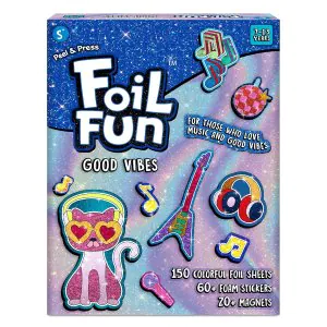 Skillmatics Foil Fun Good Vibes DIY Foil Art