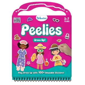 Skillmatics Peelies Dress Up! 100+ Reusable Stickers