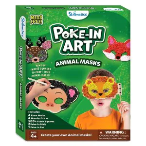 Skillmatics Poke-In Art Animal Masks