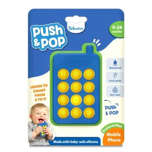 Skillmatics Push & Pop Mobile Phone for Kids
