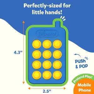 Skillmatics Push & Pop Mobile Phone for Kids