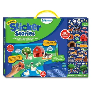 Skillmatics Reusable Stickers Stories