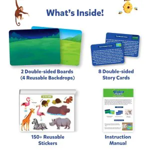 Skillmatics Reusable Stickers Stories