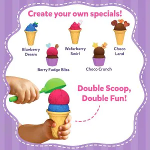 Skillmatics Sandeezy Ice Cream Parlour Set