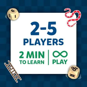 Skillmatics Snakes & Ladders Magnetic Board Game