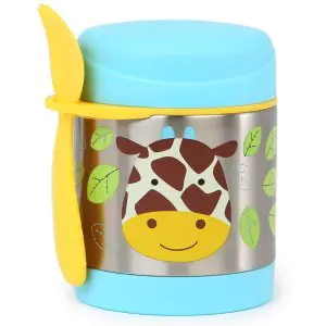 Skip Hop Zoo Insulated Little Kid Food Jar - Giraffe