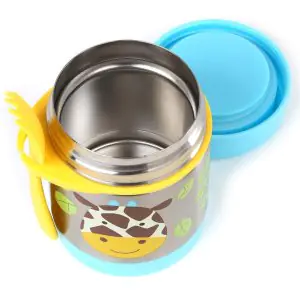 Skip Hop Zoo Insulated Little Kid Food Jar - Giraffe