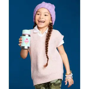 Skip Hop Spark Style Stainless Steel Bottle - Ice Cream