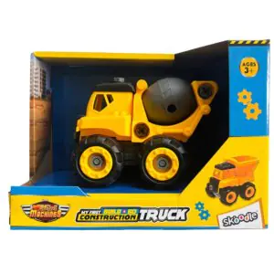 Skoodle My First Build and Go Construction Concrete Mixer Truck