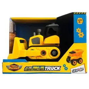 Skoodle My First Build and Go Crawler Bulldozer Truck