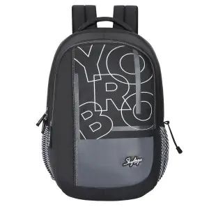 Skybags Klan 03 School Backpack Black