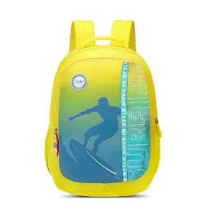 Skybags Klan Plus 03 School Backpack Yellow