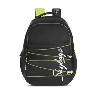 Skybags Maze Pro 03 School Backpack Black