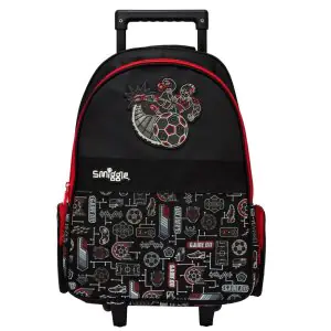 Smiggle Trolley School Bag With Light Up Wheels